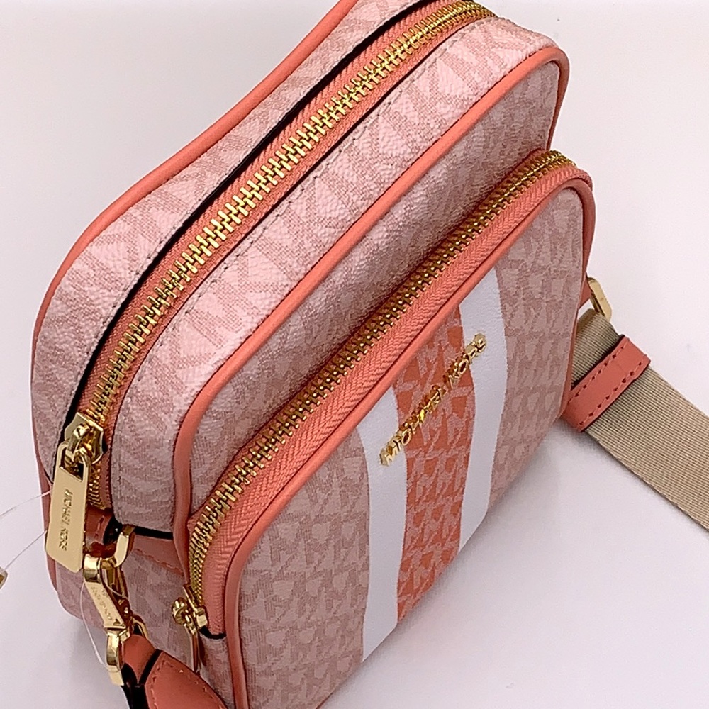 Michael Kors Jet Set Travel Medium NS Logo Stripe Crossbody Bag
SHERBER… - Picture 8 of 15